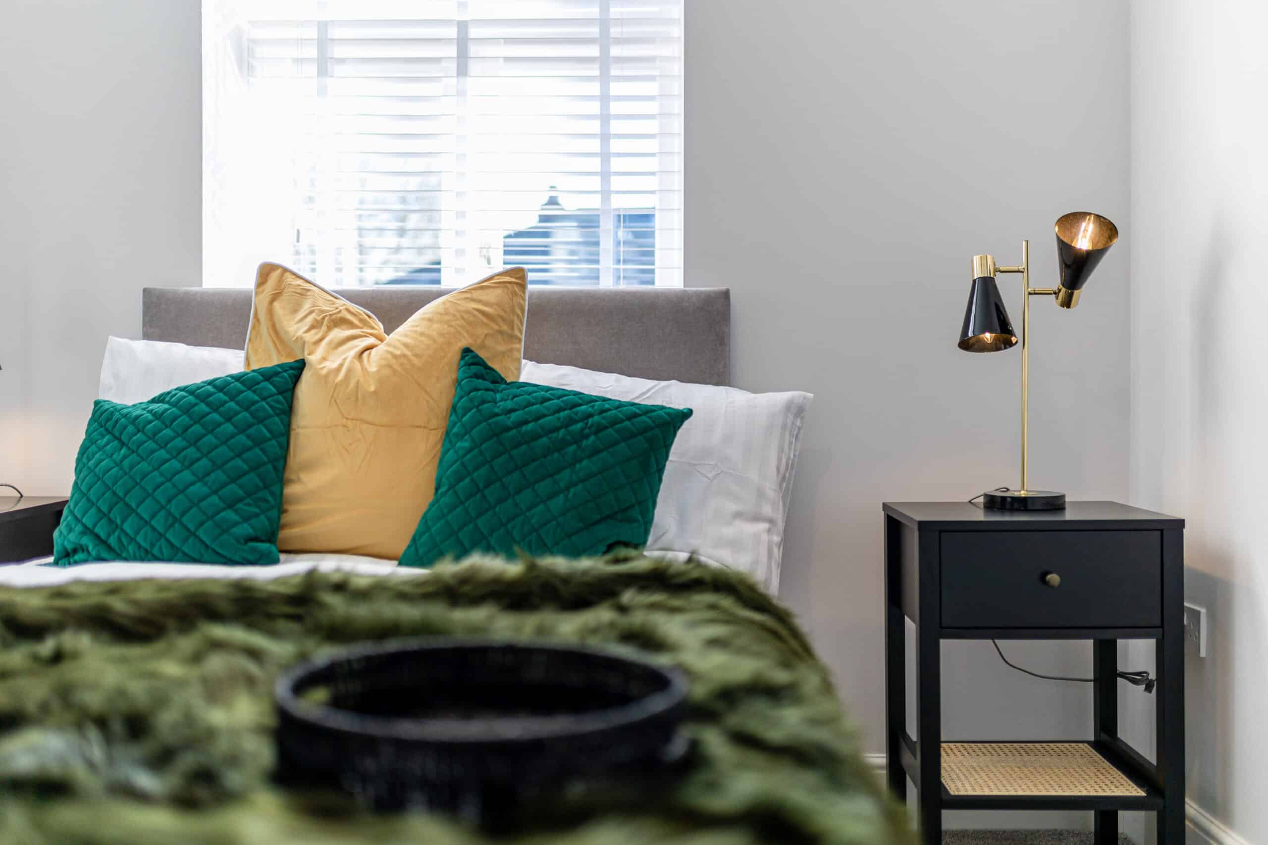 The bedroom gives corporate travellers a place to relax in Grimsby