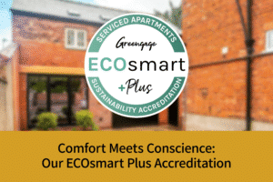 Comfort Meets Conscience: Our ECOsmart Plus Accreditation | Coppergate Serviced Accommodation
